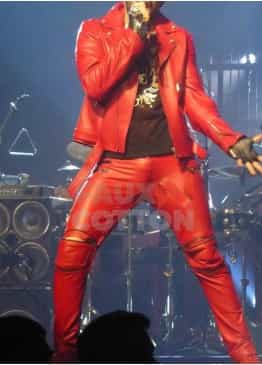 Adam Lambert Red Jacket & Pant